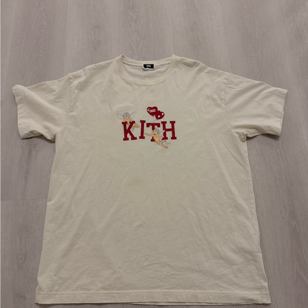 Kith Cupid IV Vintage Tee Size Large - Sandrift Brand
